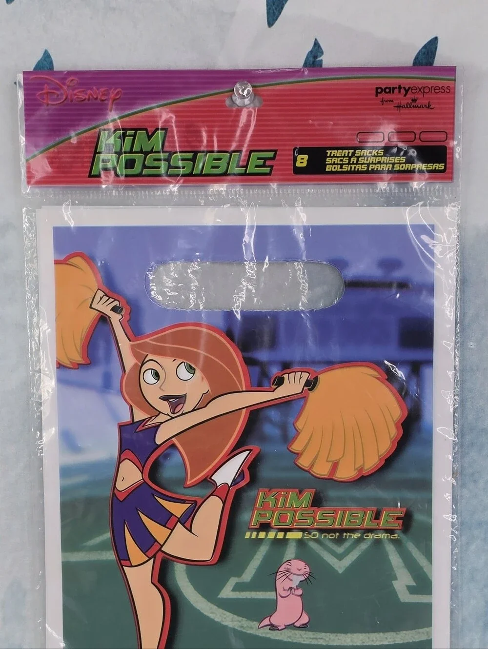 Disney Kim Possible Treat Sacks Bags Hallmark Party Express NWT